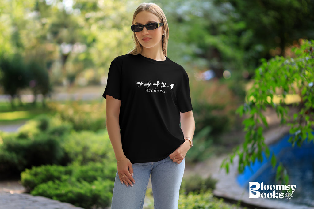 Samarreta Fly or Die - Romantasy