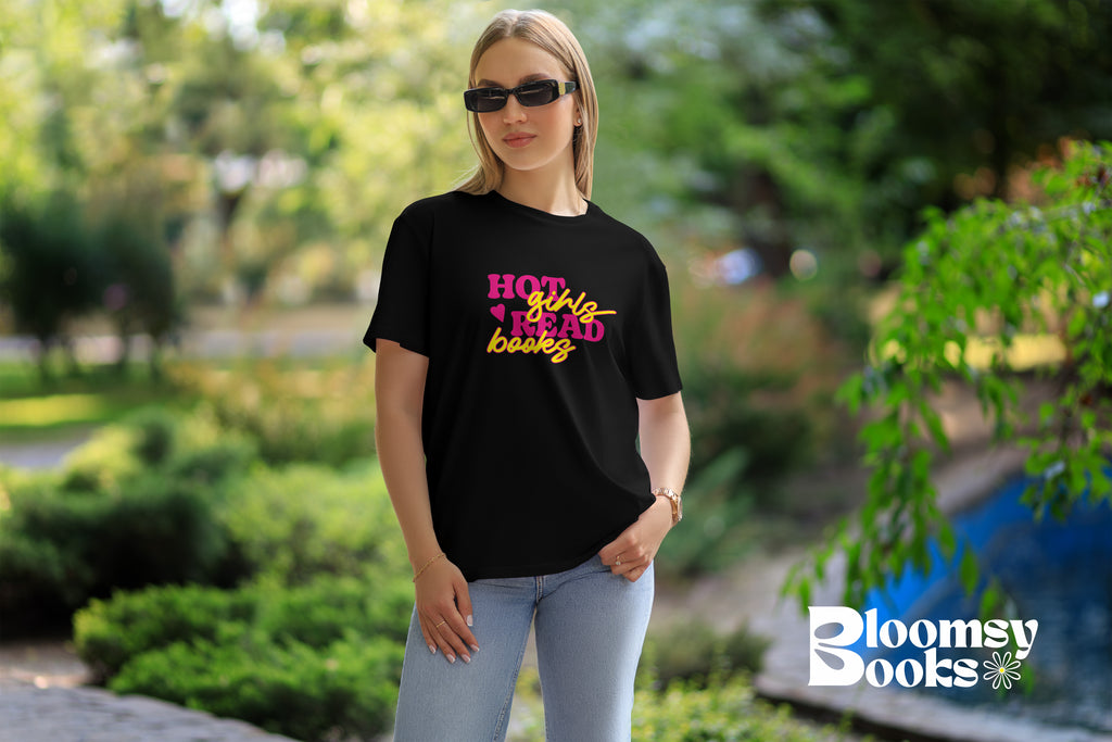 Samarreta Hot Girls Read Books